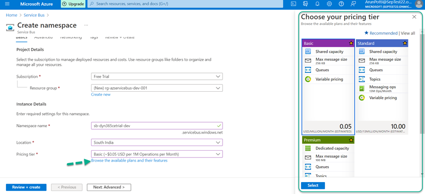 How To Create Azure Service Bus And Queue In Microsoft Azure Portal